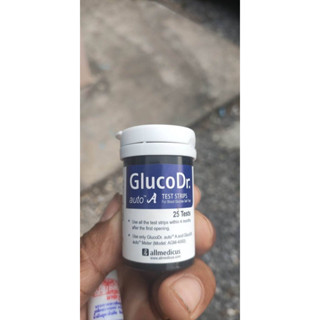 แถบตรวจน้ำตาล GlucoDr Auto Test Strip 1 /bot 25 test