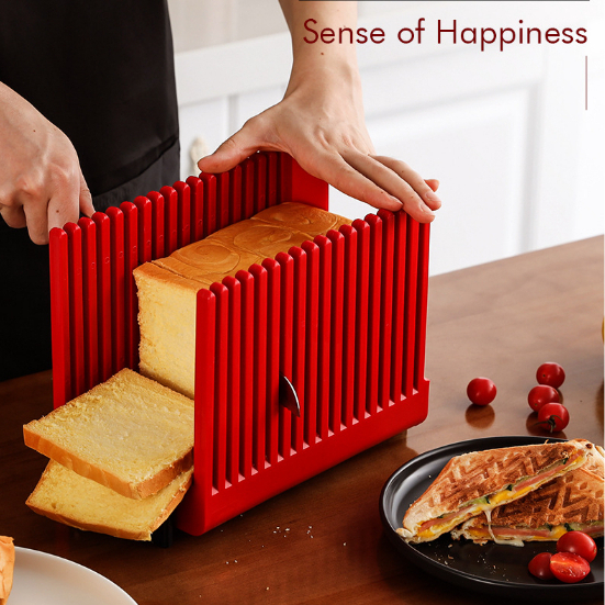 ที่ตัดขนมปัง ที่หั่นขนมปังสี่เหลี่ยม Bread slicing guide