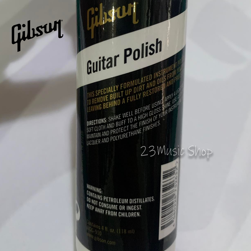 น้ำยาเช็ดกีตาร์ gibson guitar polish
