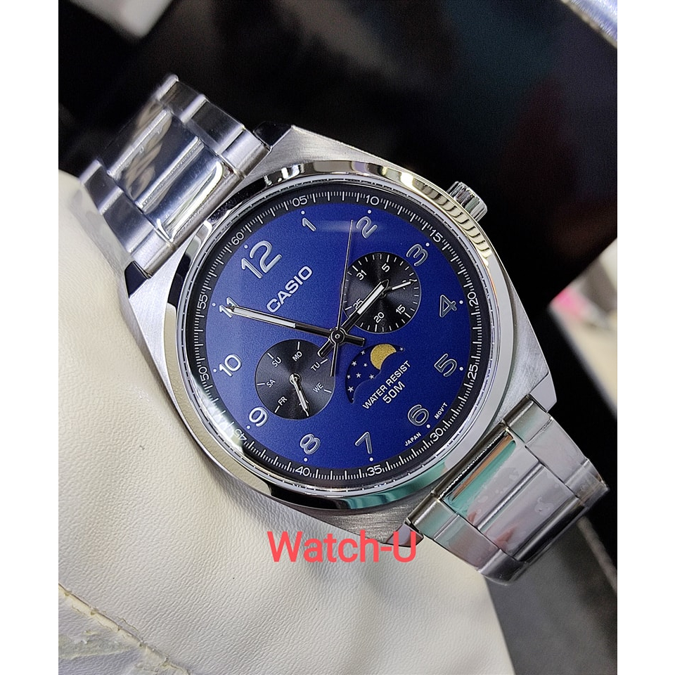 CASIO นาฬิกาข้อมือผู้ชาย รุ่น MTP-M300D-2A