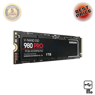 1 TB SSD M.2 PCIe 4.0 SAMSUNG 980 PRO (MZ-V8P1T0BW) NVMe ฮาร์ดดิส ฮาร์ดดิสก์ ประกัน 5Y