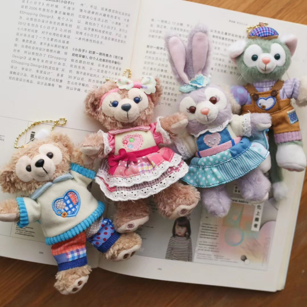 (พร้อมส่ง🐻) Duffy Sheliemay Stella Lou Rabbit พวงกุญแจตุ๊กตา ตุ๊กตากระต่าย