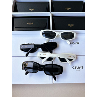 Celine CL40252I Rectangular S252 กรอบ Acetate Sunglasses