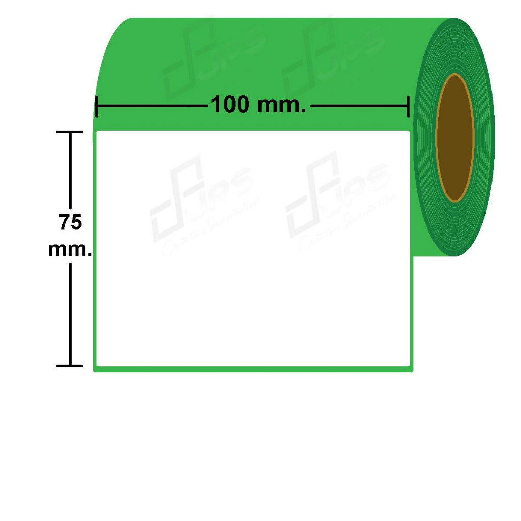 🚀ส่งไว🚀สติ๊กเกอร์พิมพ์ใบปะหน้า 100x75 500ดวง 20 ชิ้น