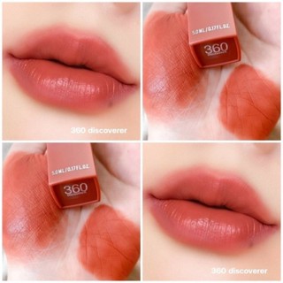 Maybelline ลิปแมทสีใหม่น่ารักมาก สีโทนส้มพีชอมชมพูตุ่นๆ สีโครตสวย เป็นสีที่ทาแล้วชอบมาก ติดทนสุด ไม่ติดแมส ไม่เลอะแก้ว