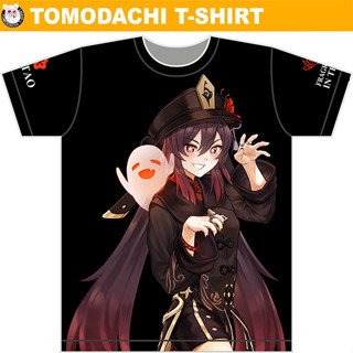 Hutao Genshin Impact  Fanart t shirt By tomodachi T shirt