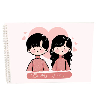 สมุดเซ็นอวยพรSave the date พร้อมส่ง