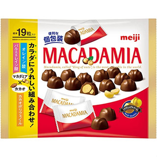 Meiji Macadamia Chocolate Big Pack 136g [ส่งตรงจากญี่ปุ่น]