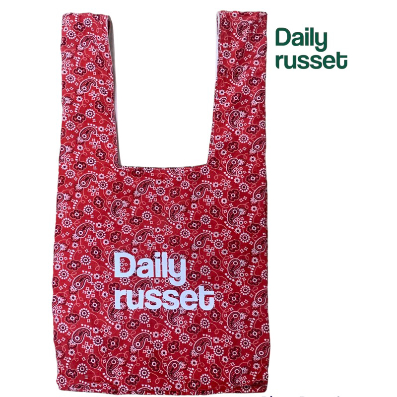 Daily russet shopping bag ลายสวย