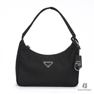 PRADA RE-EDITION 2000 MINI BLACK NYLON SHW