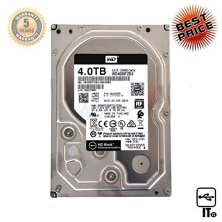 1 TB/2 TB/4 TB HDD WD BLACK (7200RPM, 64MB, SATA-3, WD1003FZEX) ฮาร์ดดิส ฮาร์ดดิสก์ ฮาร์ดดิสก์คอมพิวเตอร์ ประกัน 5*0*0