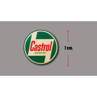 sticker pvc castrol  สติกเกอร์ คาสตรอล งานออฟเซ็ทแท้ pvc กันน้ำ กันแดด