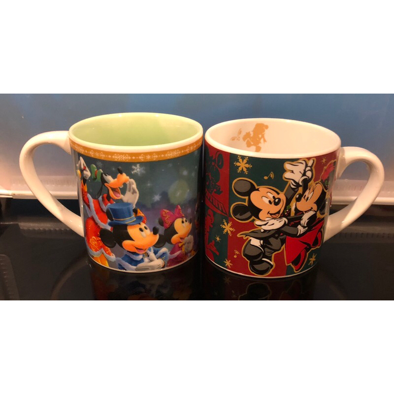 แก้วน้ำ Disney แท้ ของเก่าของสะสม 2007/งานตามหา 1แถม1 ขนาด3” หูจับถนัด Japanแท้แก้วกาแฟ/ชา