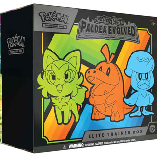 [Pre-Order] Pokemon Scarlet &amp; Violet : Paldea Evolved Elite Trainer Box