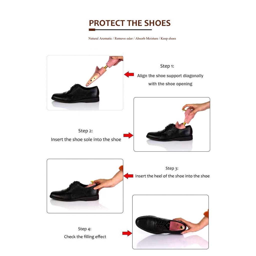 ที่ดันทรงรองเท้า ไม้ซีดาร์  CEDAR WOOD SHOE TREE ราคา ถูกที่สุด ดีลบีเคเค แกลเลอรีภาพที่ 9