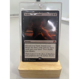 การ์ด MTG Behold the Beyond Black Magic the gathering EDH รุ่น SOI สภาพ Nm