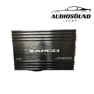 เพาเวอร์แอมป์ ZAPCO ST-4B   4 Ch. Full Range Class AB Amplifier