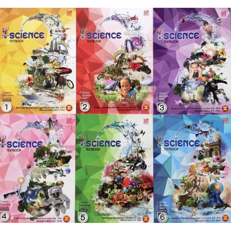 Taladboran(แบบเรียนนำเข้า ป1-ป6) Primary Education Smart Plus Textbook Science