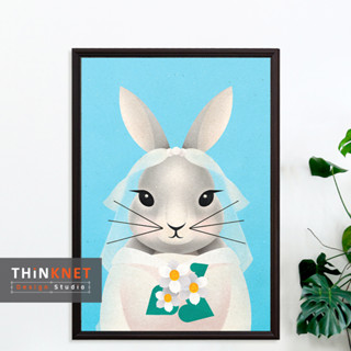 กรอบภาพ 12 นักษัตร: เถาะ (กระต่าย), เจ้าสาว 12 Chinese Zodiac Signs: Rabbit, Bride