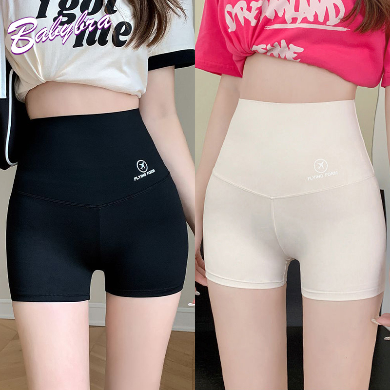 ลดล้างสต๊อก Babybra_shop กางเกงโยคะ กางเกงออกกำลังกายขาสั้น รัดรูป CBA121