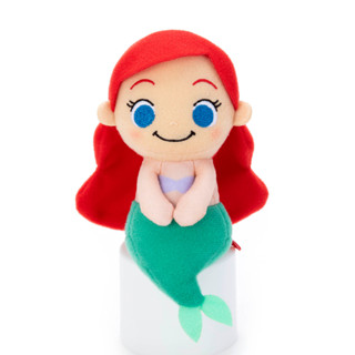 ตุ๊กตาเล็ก Disney Chokkori-San นั่งได้ จากญี่ปุ่น แบบ Ariel (Little Mermaid) ขนาด 7.5 x 13 x 6 ซม.