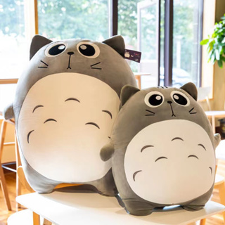 💥ZEES💥Totoro ของเล่นตุ๊กตาแมวของเล่นยัดไส้ของเล่นยัดไส้สัตว์ของเล่น อะนิเมะการ์ตูนของขวัญวันเกิดหมอนนุ่มขนาดใหญ่