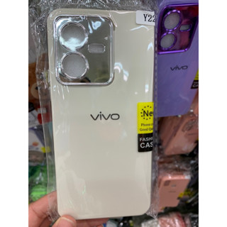 เคสกํามะหยี่โครเมี่ยมสีมีรุ่นViVo V23(5G),Y21,Y21t,Y21s,Y33s,Y33t