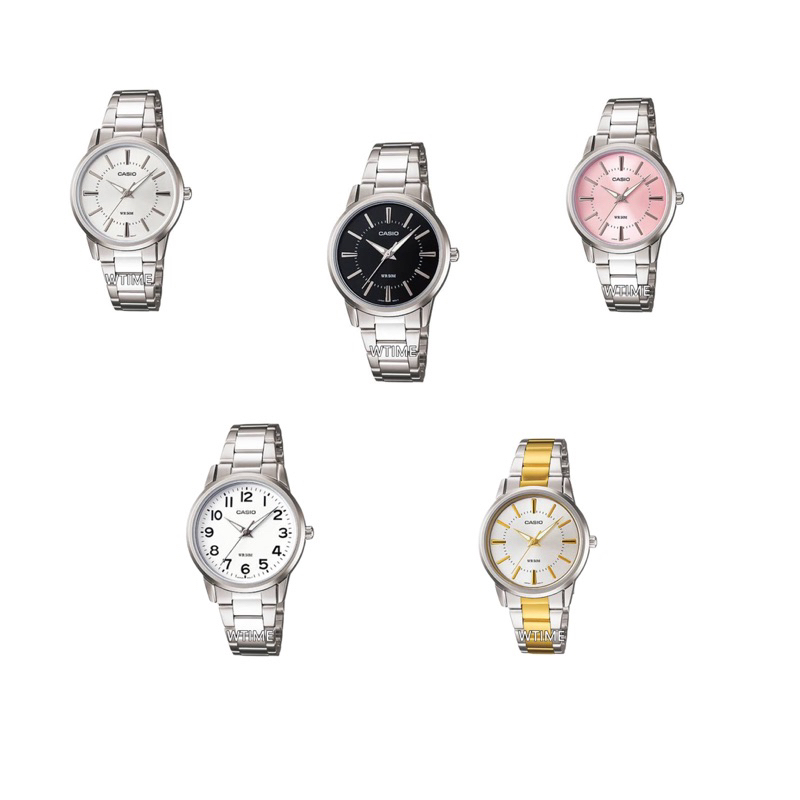 casioรุ่นLTP-1303D/LTP-1303SGนาฬิกาข้อมือสำหรับผู้หญิง