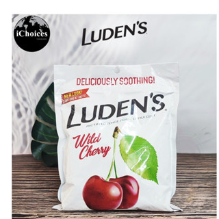 [Ludens] Deliciously Soothing Wild Cherry 90 Throat Drops ลูกอม รสเชอร์รี่ ชุ่มคอ