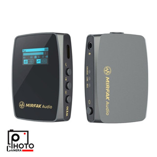 MOZA MIRFAK WIRELESS MICROPHONE SYSTEM WE10  Ver 1. (1ตัวรับ-1ตัวส่ง) ไมค์Wireless