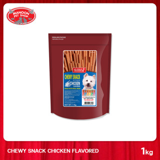 [MANOON] SLEEKY Chewy Stick Chicken Flavored รสไก่ 1 กิโลกรัม (ชนิดแท่ง)