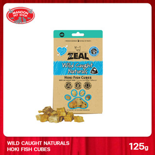 [MANOON] ZEAL Hoki Fish Cubes 125g (เนื้อปลาหิมะอบแห้ง)