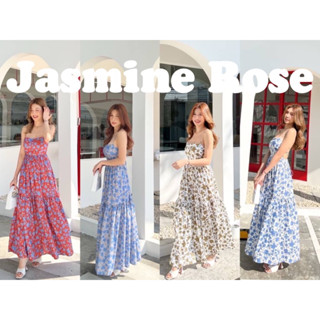 Jasmine Rose เดรสยาวพริ้วๆ เนื้อผ้านิ่มสวย ใส่ได้ทุกฤดู ซัมเมอร์สายทะเลก็สวย หน้าหนาวใส่แมทส์คอเต่า หรือซีทรูก็เข้ากัน