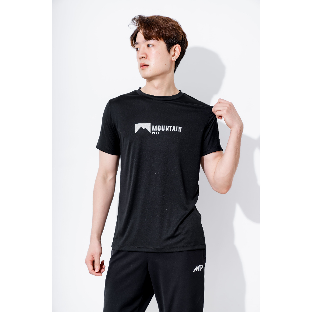 เสื้อกีฬาคอกลม ชาย สำหรับเล่นกีฬาและลำลอง MT02 แบรนด์ Mountain Peak