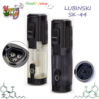 [ส่งฟรี] ไฟแช็ค ไฟแช็ก LUBINSKI Lighter SK-44 ไฟฟู่ สามารถเติมแก๊สได้ Lubinski lighter jet torch