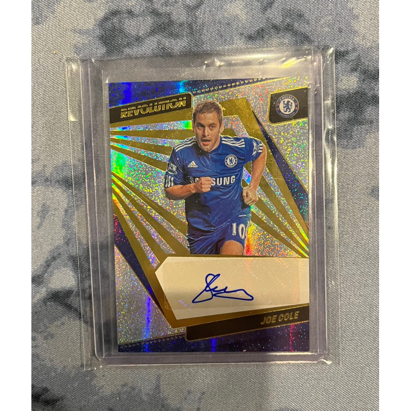 การ์ดฟุตบอล ลายเซ็น เชลซี revolution epl joe cole