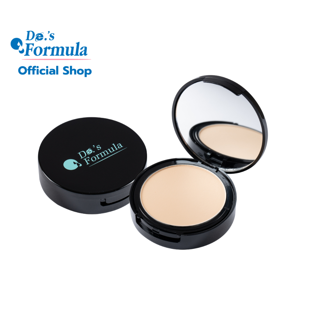 DE FORMULA Perfect Beauty Two Way Foundation 9g. เวชสำอางปกปิดพร้อมบำรุงผิว