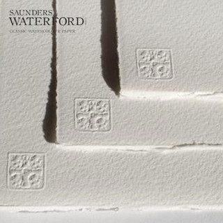 Saunders Waterford (แบบห่อ10แผ่น) หนา 300 gsm. ผิวหยาบ กึ่งหยาบ เรียบ