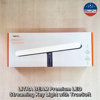 Logitech® LITRA BEAM Premium LED Streaming Key Light with TrueSoft โลจิเทค ลิตร้า บีม ไฟ สตรีมมิ่ง