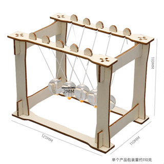 ชุด STEM แบบ DIY : แบบจำลองโมเมนตัม