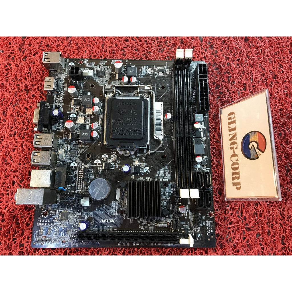 LGA1155 MAINBOARD AFOX RAM 2 SLOT mATX - หลายรุ่น / IH61 / H61 /