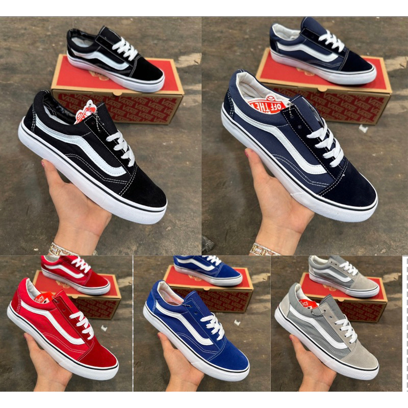 รองเท้าผ้าใบV old skoll มี36-45สินค้าพร้อมกล่อง