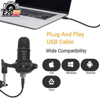 MOZA MIRFAK USB CONDENSER MICROPHONE KIT TU1 ไมโครโฟนตั้งโต๊ะ  USB คุณภาพสูง