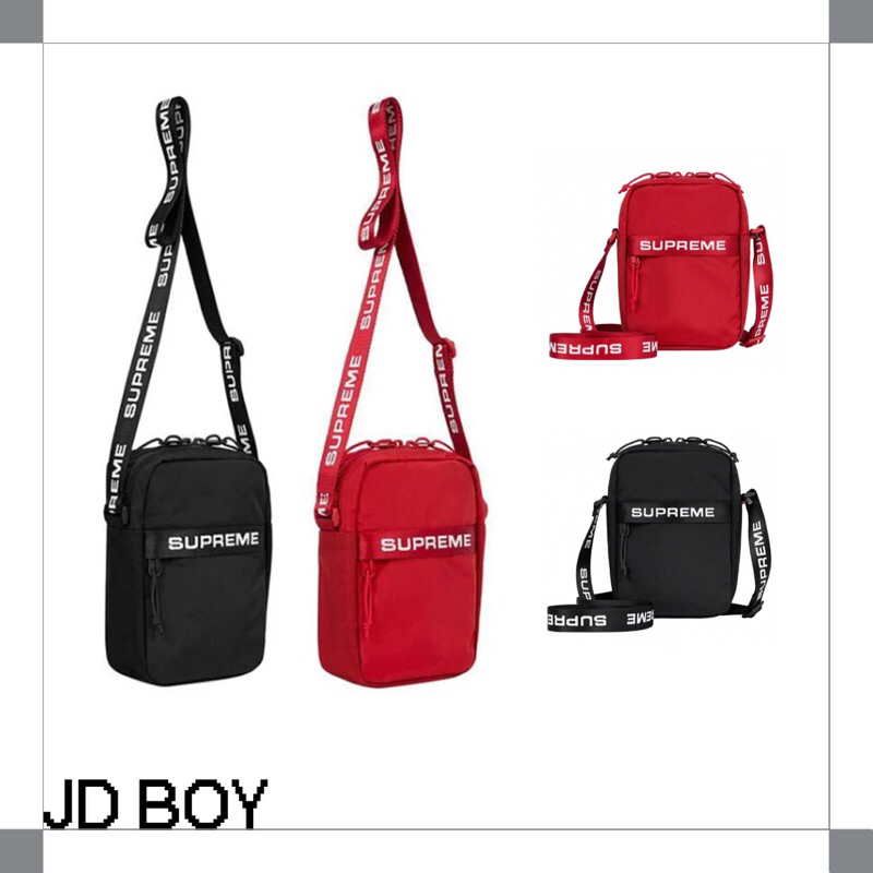 🔥สินค้าพร้อมส่ง🔥 JDBOY - Supreme shoulder bag Fw22 กระเป๋าสะพายข้าง กระเป๋า ของแท้ FW22