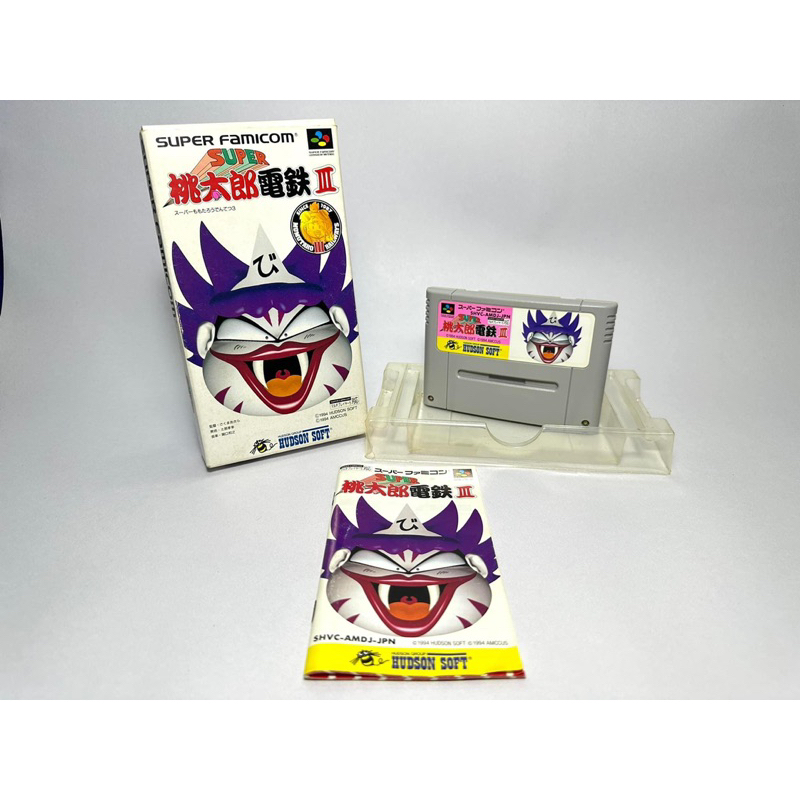 ตลับแท้ Super Famicom (japan)(SFC)  Super Momotarou Dentetsu III