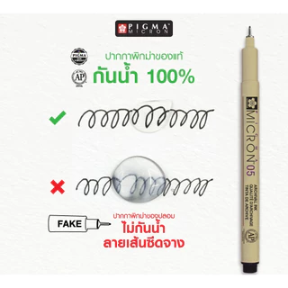 SAKURA (ซากุระ) ปากกาพิกม่า Pigma Pen SAKURA ปากกาตัดเส้น ปากกากาดำ รหัส XSDK