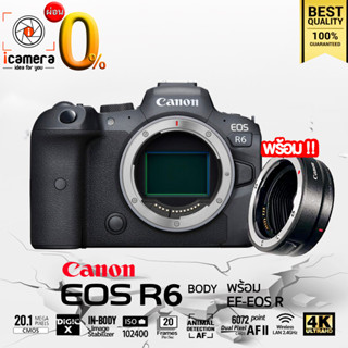 ผ่อน 0%** Canon Camera EOS R6 Body **พร้อม Adapter EF-EOS R - รับประกันร้าน icamera 1ปี