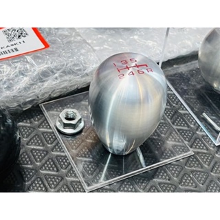 หัวเกียร์ type r ทรงรี honda แท้ dc2 dc5 ญี่ปุ่น made in JAPAN มือสอง สภาพใหม่ 6 เกียร์ typer gear shift knob