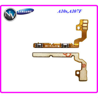 สายแพรชุด Vol.ปรับเสียง Samsung A10s,A107F