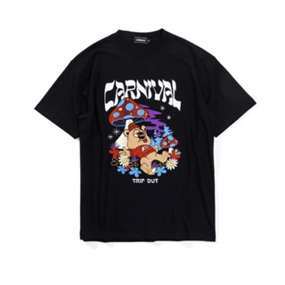 Carnival FW21 Trip Out Tee T-Shirt สีดำ